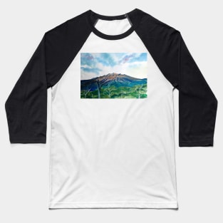 Volcan Boquete Panama Painting Baseball T-Shirt